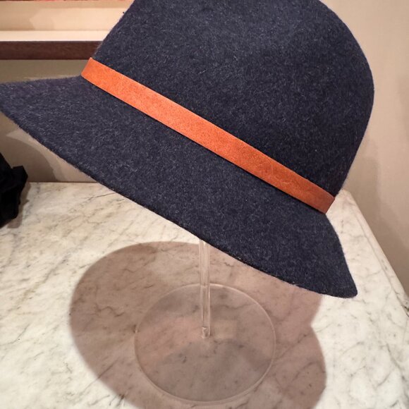 Eugenia Kim Wool Winter Hat Navy - Picture 6 of 7